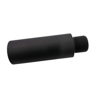 Tube d'extension de canon en aluminium haute résistance 14 mm CCW (sens antihoraire) à faible MOQ, accessoires de jouets, boulons et vis en alliage d'aluminium M14