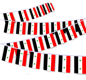 Syria bảng cờ 5 ''x 8'' <span class=keywords><strong>syrian</strong></span> bàn cờ 21x14 cm màu đen nhựa Stick và cơ sở - Product Image 4