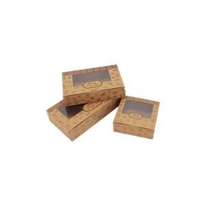 Yilucai Pink <span class=keywords><strong>Sakura</strong></span> estampado caja de regalo 20 unids/lote para hornear alimentos papel para galletas embalaje de pastel de Chocolate laminación mate para <span class=keywords><strong>Sushi</strong></span> - Product Image 5