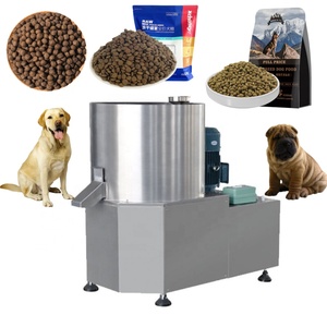 สายการผลิตอาหารสุนัขแบบอัตโนมัติเต็มรูปแบบประสิทธิภาพสูง เครื่องอัดรีดแบบสกรูคู่ พร้อมระบบควบคุม PLC และปั๊ม สแตนเลส 304 - Product Image 5