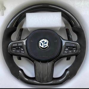 Volante de Fibra de Carbono Personalizado para <span class=keywords><strong>BMW</strong></span> G20 G30 G21 G22 G23 Serie 3 <span class=keywords><strong>320i</strong></span> 325i 330i 2019 2020 2023 - Product Image 2
