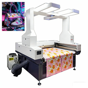 1.8*1.2M Single Head Panoramic CO2 Laser Cutter with Auto Feeder for Fabric, Garment, Rubber, Wood - Product Image 2