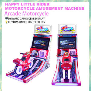 Máquina <span class=keywords><strong>de</strong></span> <span class=keywords><strong>Juegos</strong></span> <span class=keywords><strong>de</strong></span> Motocicletas Happy Little Rider, Máquina <span class=keywords><strong>de</strong></span> <span class=keywords><strong>Juegos</strong></span> <span class=keywords><strong>de</strong></span> Carreras <span class=keywords><strong>para</strong></span> Niños que Funciona con Monedas, Pantalla Dinámica con Luces LED <span class=keywords><strong>para</strong></span> Centros Comerciales y Salas <span class=keywords><strong>de</strong></span> <span class=keywords><strong>Juegos</strong></span> - Product Image 5