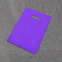 Sac en LDPE avec poche intégrée, sachet imprimé personnalisé pour la promotion de la marque, sac structuré découpé avec pochette