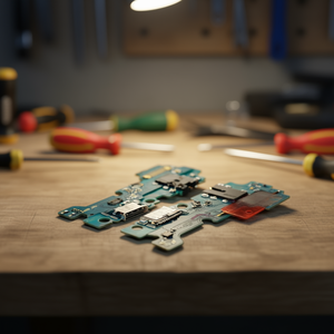 Carte de connecteur de charge USB Type C avec microphone et prise audio pour Samsung Galaxy A23 4G A235F - Product Image 3