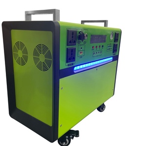 Estación de Energía Portátil de Gran Capacidad de 2000W, 3000W, 5000W con Luz LED, Pantalla Solar, Compatible con Carga Solar - Product Image 2