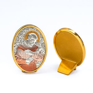 Figura Decorativa <span class=keywords><strong>de</strong></span> San Francisco <span class=keywords><strong>de</strong></span> GIVELUCK, Acero Inoxidable, Hecha a Mano, Personalizable, Artesanal, Espiritual, <span class=keywords><strong>Católica</strong></span>, Religiosa, Venta al por Mayor - Product Image 1