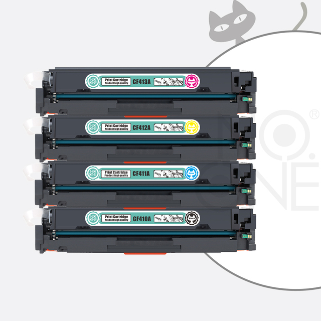 Cf410a 411a 412a 413a Wholesale Color CF410A CF411A CF412A CF413A CF41 410A Toner Cartridge Compatible for HP M452 MFP M477