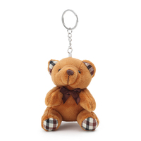 En gros, adorable mini ours en peluche, jouet pour bébé, poupée, porte-clés en peluche, porte-clés