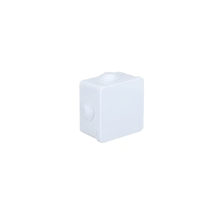 80x80x50mm IP65 <b>Waterproof</b> Junction <b>Box</b> with Rubber Plug Economy Pre-drilled Hole Model Cable Entry Enclosure Terminal <b>box</b> - Product Image 1