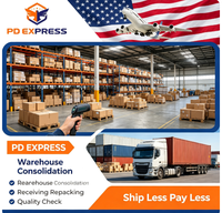 Service de fret aérien et maritime Chine-USA DDP porte-à-porte, transitaire, dédouanement, consolidation d'entrepôt, agent maritime