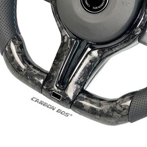 Volante de Fibra de Carbono Forjado Negro Directo de Fábrica para <span class=keywords><strong>BMW</strong></span> G20 G38 F10 F30 F50 F31 F35 E90 E92 E45 F30 E46 X5 Estilo Personalizado - Product Image 5
