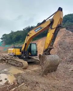 Sany grande escavadeira menos horas com preço barato Sany usado escavadeira sy245