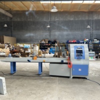 Scies à angle CNC haute vitesse pour la fabrication de cadres de canapés et de meubles