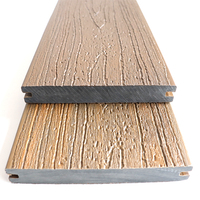 Planches de terrasse en WPC imperméables, anti-UV, en composite bois-plastique, co-extrudées, pour terrasses extérieures