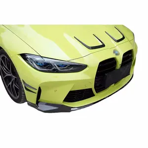 MRDフロントカバーフードベントは、BMW G80M3ドライカーボンファイバー3MステッカーG82M4の2021に適合します。
