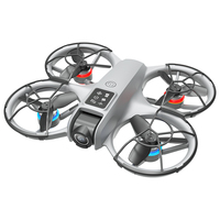 Drone RC pliable, télécommande télescopique, caméra HD, quadricoptère, photographie aérienne, jouet pour enfants débutants