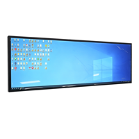 Écran LCD IPS étiré de 58,4 pouces, 3840*1080, 700 nits, semi-extérieur, en option avec carte pilote de moniteur et contrôleur Android