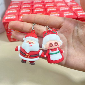 24 Paquetes de Llaveros Sorpresa Navideños - Colgantes de Muñecas Festivas, Regalos Perfectos de Navidad para Estudiantes de Jardín de Infancia y Primaria - Product Image 6