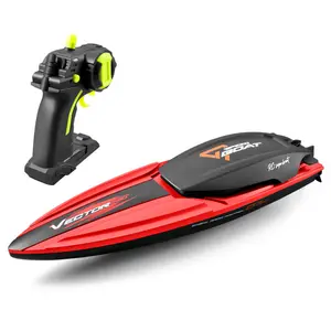 2.4G uzaktan kumanda tekne su elektrikli sürat yarışı yat su geçirmez Model oyuncak tekne