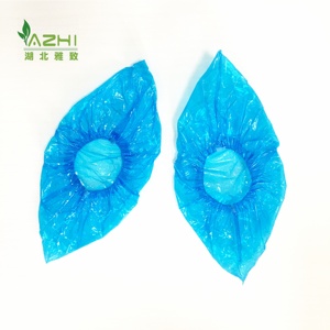 <span class=keywords><strong>Surchaussures</strong></span> <span class=keywords><strong>jetables</strong></span> en PE bleues, économiques, anti-poussière, antidérapantes, imperméables et écologiques pour salles blanches et hôpitaux - Product Image 5