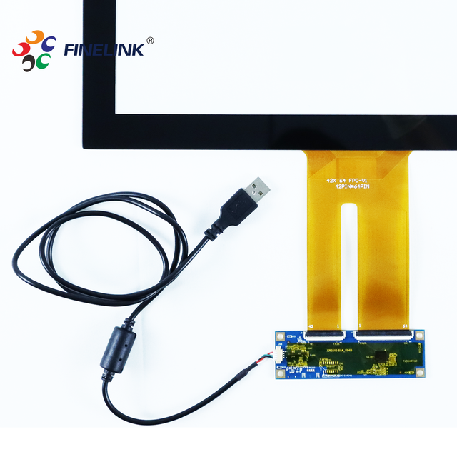 15'' Touch Screen Glass+glass Eeti/ilitek Industrial Control  Usb/i2c/rs232 Projected Capacitive Touch Screen Panel