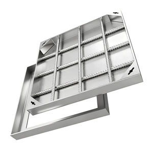 맞춤형 프레임 내장형 스테인리스 맨홀 커버 및 야외 장식용 맨홀 커버, 도로 및 맨홀 커버 - Product Image 6