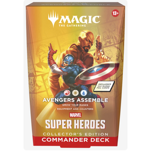 Marvel Super Heroes Hero Alliance MTG Edizione da Collezione Commander Game Deck - Product Image 4