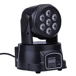 Chuyên Nghiệp Dmx512 7*10W 4 Trong 1 LED Rgbw Disco Ánh Sáng Đảng Sân Khấu Di Chuyển Đầu Ánh Sáng - Product Image 2