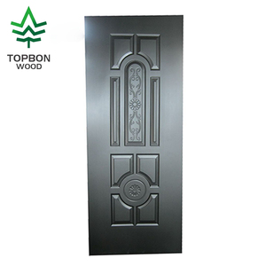 Fabrika Doğrudan Satış İç Mekan Daire Modern Rüzgar Geçirmez Salıncak Kapı Kaplama HDF Melamin Kapı Kaplama Levhası 3-4.5mm Ev Kapı Kaplama Levhası - Product Image 5