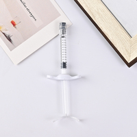 Best-seller : Seringue de remplissage cosmétique en verre borosilicate de 1 ml avec embout Luer Lock et butée arrière