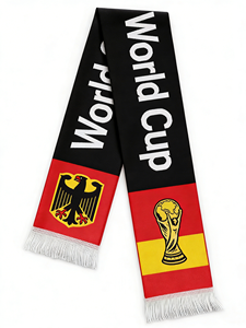 Bufanda Personalizada para Fanáticos del Fútbol, Tejido de Satén, Impresión Digital, Bufanda Deportiva para Fanáticos del Fútbol - Product Image 3