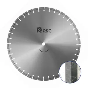 Disco de hoja de sierra prensada en caliente Circular con punta de diamante de 450mm para corte de piedra de hormigón reforzado con mármol