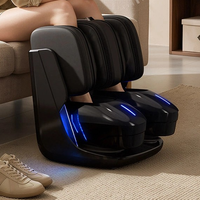 LEMESY Smart Fingerdruck-Fuß- und Wadenmassagegerät 2026 Neues Design Sequentielle Luftkompression Vibrierender Roller