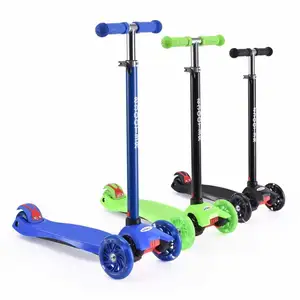 Công nghệ tiên tiến Trung Quốc bán buôn chất lượng tốt nhất trẻ em scooter 3 bánh xe tuổi 6-8