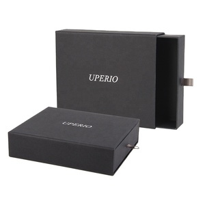 Hộp Ví Sang Trọng Mới Về 2022 Bao Bì Hộp Quà Màu Đen Tùy Chỉnh Cho Ví - Product Image 2