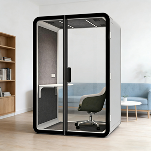 Oficina Pod Tiny Home Work Space Cheap Pods Insonorizado <span class=keywords><strong>Silencio</strong></span> Trabajo privado la cabina de teléfono interior portátil acústica - Product Image 1