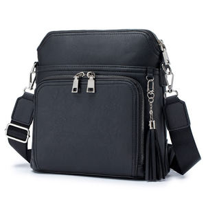 Nuevo diseño de moda PU Lady Single Zip Crossbody Bandolera de hombro para mujer Venta Diseñador único tradicional - Product Image 5