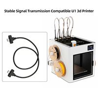 Kabel Penghubung USB Snapmaker U1 Toolhead Baru dengan Sekrup Pengikat, Kabel Pengganti Suku Cadang Printer 3D
