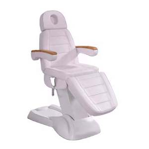Blanco PU cuero eléctrico 3 Motor belleza masaje multifunción manicura Facial Spa tatuaje sillas cama alta - Product Image 6