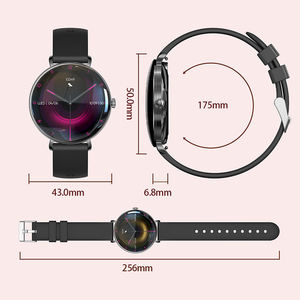 Reloj Inteligente KM85 2025 con Pantalla Esférica AMOLED de 1.43 Pulgadas, Cuerpo Ultrafino, Monitor de Frecuencia Cardíaca, Llamadas Bluetooth, para Mujer - Product Image 4