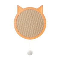 ADZIA Mainan Kucing Ramah Lingkungan Modern Mewah, Pengasah Cakar Pelindung Besar, Desain Perekat Dinding, Terbuat dari Plastik
