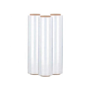 Industrial Strength Transparent Water Soluble <b>LLDPE</b> Stretch Film 18inch X 80 Gauge X 1500ft Durable Moving Packing Shrink Wrap - Product Image 4