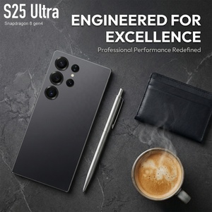 Teléfono Inteligente 5G Android <span class=keywords><strong>15</strong></span> Snapdragon 8 Gen4 10 Núcleos Pantalla HD de 7.3 Pulgadas 6GB RAM 128GB ROM S25 Ultra Doble SIM Versión Global - Product Image 1