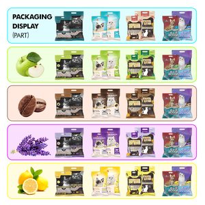 Litière pour chat en bentonite premium à forte absorption, charbon actif, design jetable dans les toilettes - Litière pour chat en forme de boule minérale naturelle désodorisante - Product Image 6