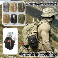 Sac banane tactique de luxe personnalisable en nylon avec fermeture éclair antivol, léger, pour le sport de plein air, l'alpinisme et le rangement