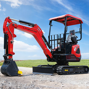 Mini-excavatrices Landward en promotion, 1,8 tonne, pour usage domestique, machine de terrassement hydraulique, CE EPA, haute qualité, livraison gratuite - Product Image 4