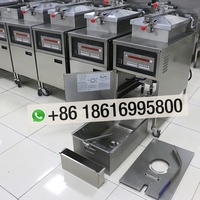 Friteuse à Pression au Gaz pour Poulet Frit à Succès / Équipement de Cuisine Professionnel Fast-Food / Phoenix en Acier Inoxydable 304 25L Haute Productivité
