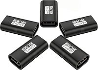 Extensor OTG USB4 C a C Hembra, PD 3.1 240W 80Gbps 16K 60HZ, Carga Rápida, Adaptador de Aleación de Aluminio