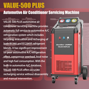 Máquina Inteligente de Carga de Gas Refrigerante R134a, Máquina de Recuperación de Gas para Aire Acondicionado de Automóviles - Product Image 3